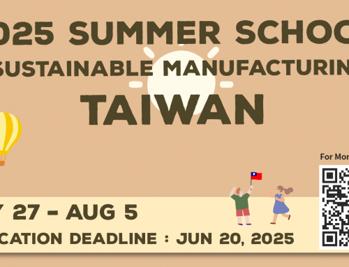 2025 Summer School on Sustainable Manufacturing