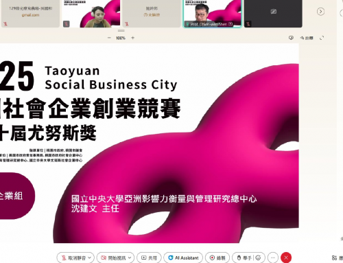 【活動回顧🎞️】2025桃園社會企業創業競賽暨第十屆尤努斯奬 ｜ 社會企業組｜工作坊03【用商業思維做社會改變】